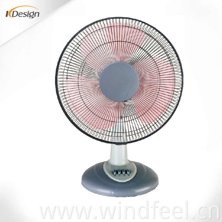 16 inch 3 colorful blade table fan new low cost decorative table fans for house